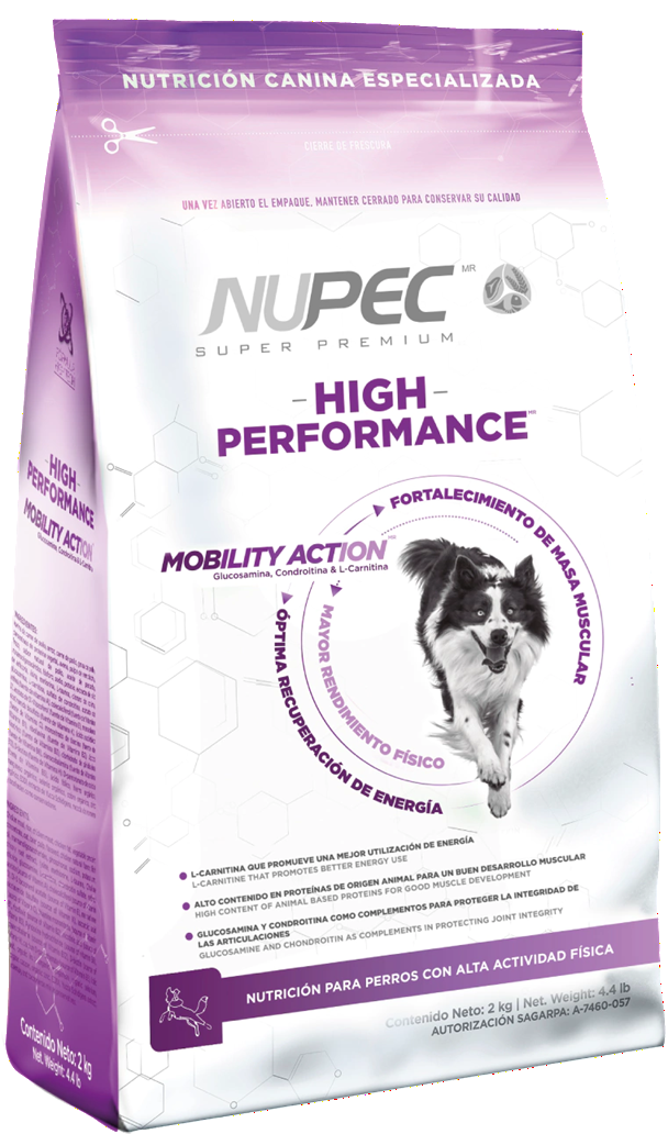 Nupec High Performance 20 Kg - Alimento para Perros de Alto Rendimiento