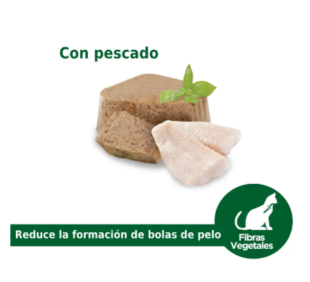 Nupec Felino Hairball Alimento Húmedo para Gatos - Caja c/16 latas de 100g