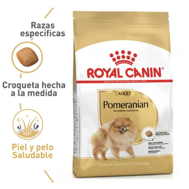 Royal Canin Pomeranian Adulto 4.5 kg - Alimento Seco para Perro Adulto Raza Pomerania