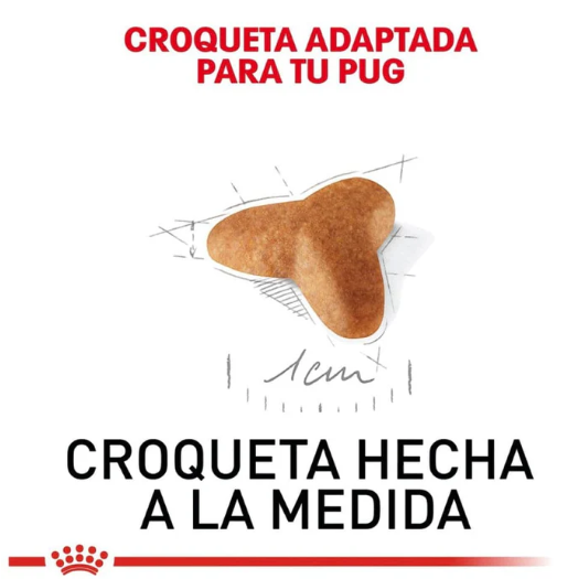 Royal Canin Pug Puppy | Alimento Especializado para Cachorro Pug | 1.1 kg