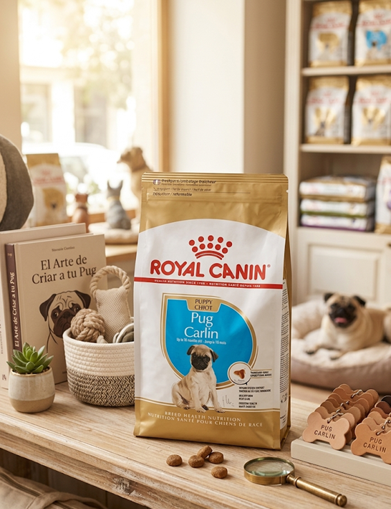 Royal Canin Pug Puppy | Alimento Especializado para Cachorro Pug | 1.1 kg