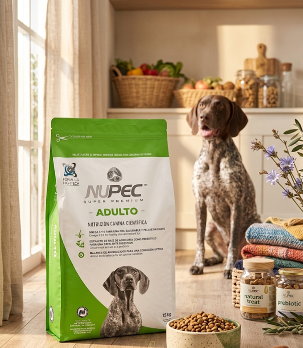 Nupec Adulto Razas Medianas y Grandes 15 Kg - Alimento de Alta Digestibilidad para Perros