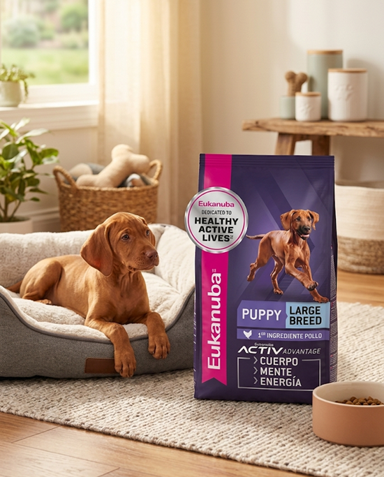 Eukanuba Puppy Large Breed 13.6 Kg - Alimento Premium para Cachorro Raza Grande